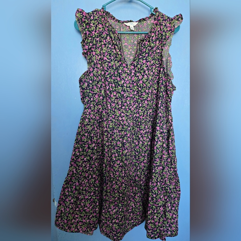 Floral Babydoll Dress